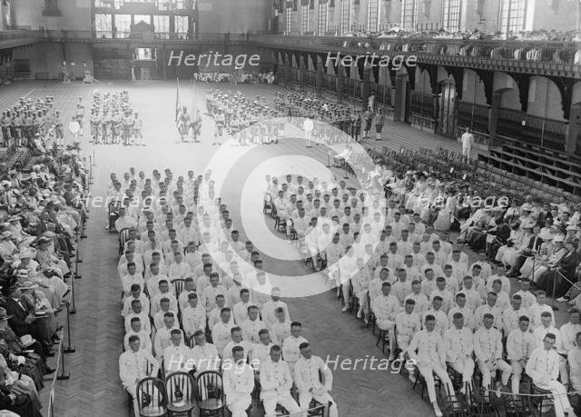 Naval Academy, U.S. - Graduation Exercises, 1917. Creator: Harris & Ewing.