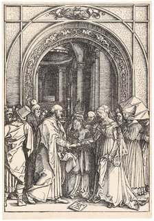 The Marriage of the Virgin, from The Life of the Virgin, c. 1504. Creator: Dürer, Albrecht (1471-1528).