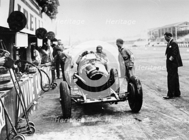 Italian Grand Prix, Monza, 1933. Artist: Unknown