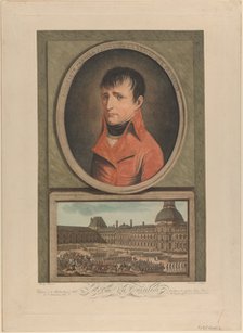 Napoleon Bonaparte as First Consul of France, 1802. Artist: Boilly, Louis-Léopold (1761-1845)