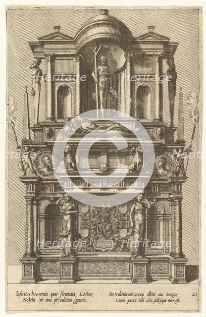 Cœnotaphiorum (21), 1563. Creators: Johannes van Doetecum I, Lucas van Doetecum.