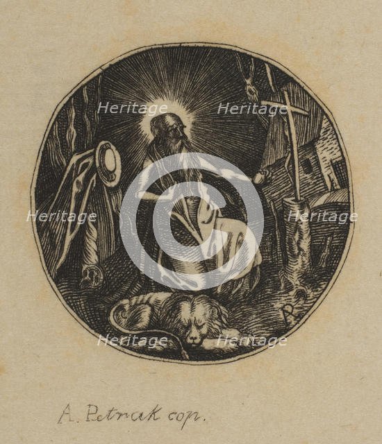 Saint Jerome, 19th century. Creator: Alois Petrak.