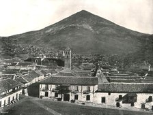 The city and the mountain, Potosi, Bolivia, 1895.   Creator: Unknown.