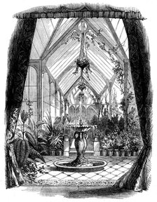 The Conservatory, St. Clare, 1862. Creator: Unknown.