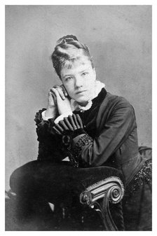 Portrait of a woman, c1890-1909(?).Artist: HT Reed & Co