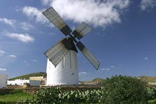 Windmill, Fuerteventura, Canary Islands.