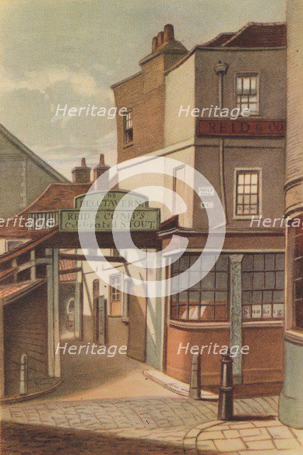 Bell Tavern, Addle Hill, London, 1868. Artist: JT Wilson.