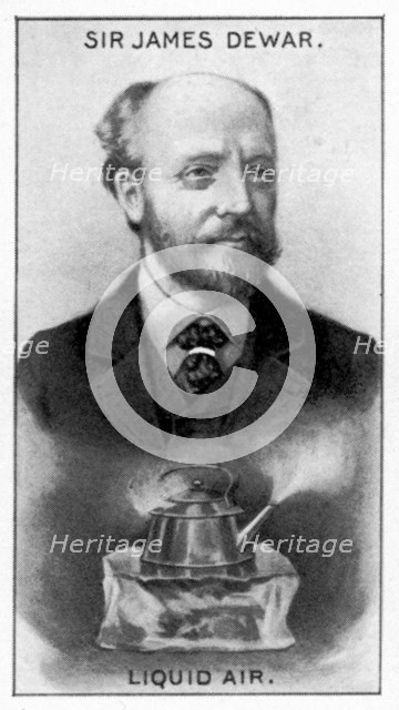 Sir James Dewar, Scottish chemist and physicist, (c1924). Artist: Unknown