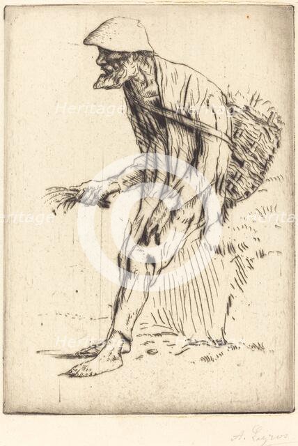 Chickweed Merchant (Marchand de mouron). Creator: Alphonse Legros.
