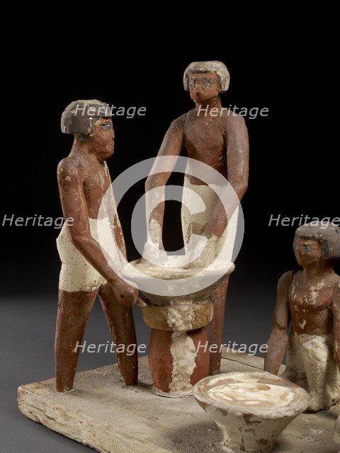 Model brewery, XIIth Dynasty, (c1940 BC-c1755 BC). Artist: Unknown.