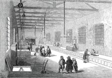 New foreign baggage warehouse, St. Katherine's Docks, 1845. Creator: Unknown.