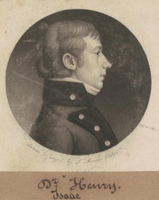 Isaac Henry, 1802. Creator: Charles Balthazar Julien Févret de Saint-Mémin.