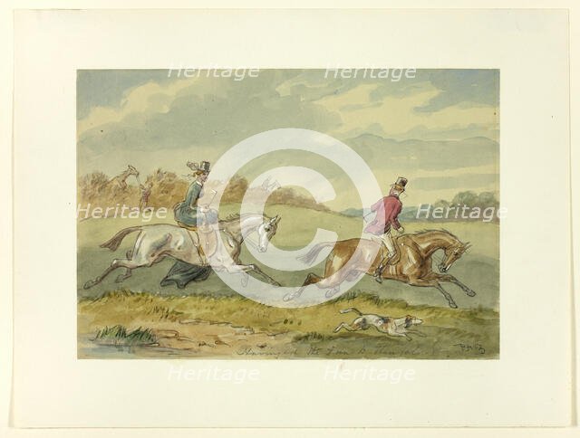 Having All the Fun to Themselves, c. 1870. Creator: Hablot Knight Browne.