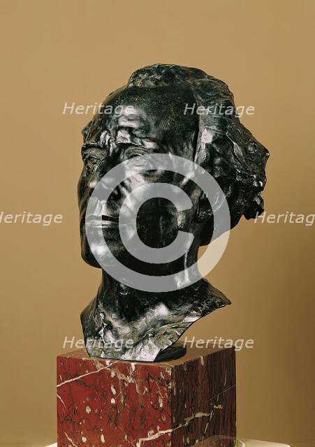 Gustav Mahler, 1909. Creator: Auguste Rodin.