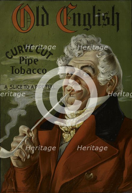 Old english curve cut pipe tobacco, c1899. Creator: Unknown.