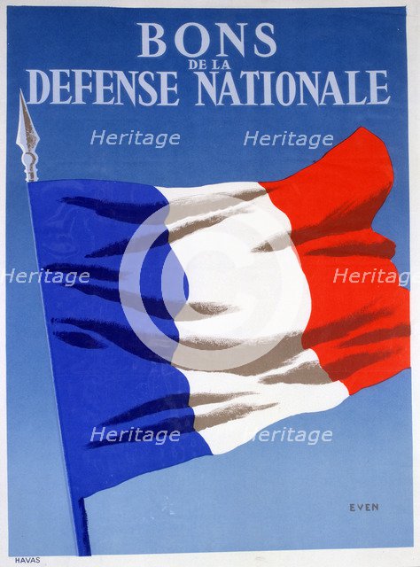 'Bons de la Defense Nationale', French poster, c1944. Artist: Unknown