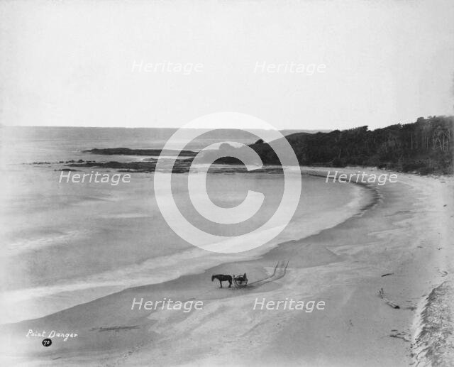 Rainbow Bay, Point Danger, Coolangatta, Queensland, c1894. Creator: Poul C Poulsen.