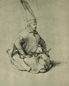 Turkish Janissary, 1479-1481, (1943). Creator: Gentile Bellini.