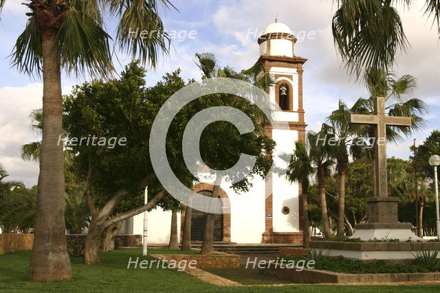 Church, Antigua, Fuerteventura, Canary Islands.
