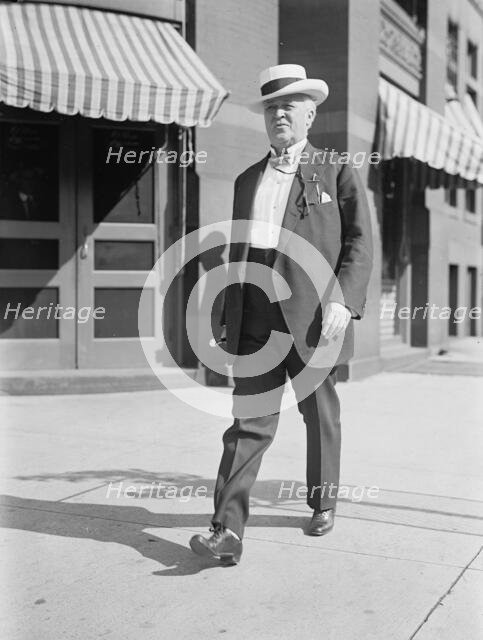 Overman, Lee Slater, Senator from North Carolina, 1903-1933, 1914. Creator: Harris & Ewing.