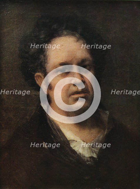 'Self-Portrait', 1815 (1939). Artist: Francisco Goya.