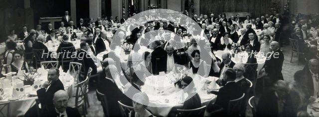Royal African Society dinner, 1931. Creator: Frank Arthur Swaine.