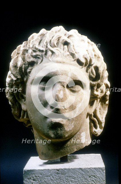 Alexander the Great, Macedonian king and soldier. Artist: Unknown