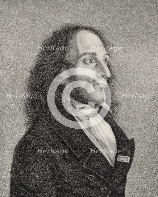 Portrait of Niccolò Paganini (1782-1840), c. 1830. Creator: Anonymous.