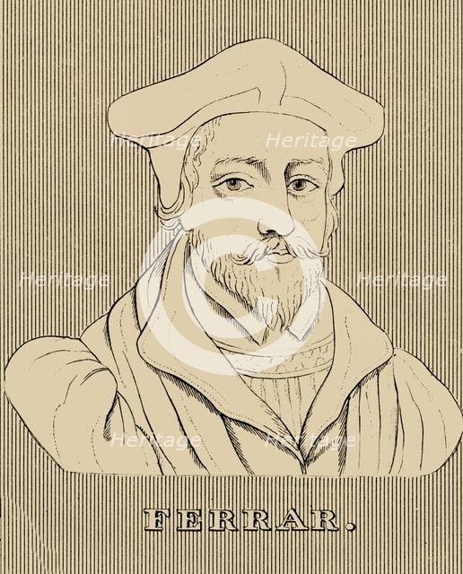 'Ferrar', (died 1555), 1830. Creator: Unknown.