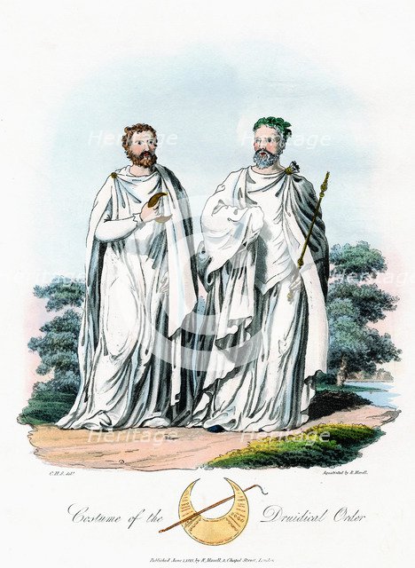 Druids, 1815. Artist: Robert Havell