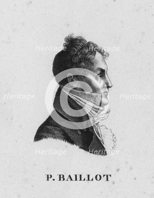 Portrait of the violinist and composer Pierre Baillot (1771-1842), 1800s.
