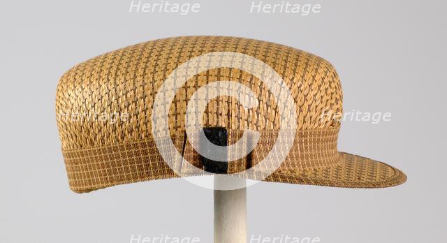 Cap, American, ca. 1890. Creator: Excelsior.