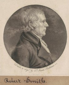 Isaac Smith II, 1803. Creator: Charles Balthazar Julien Févret de Saint-Mémin.