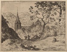 The Steeple, probably c. 1645/1656. Creator: Allart van Everdingen.