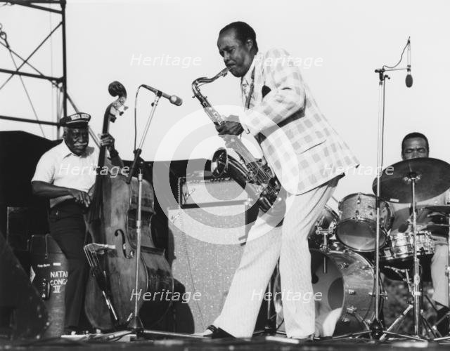 Bud Tate, Capital Jazz Festival, London, 1979. Creator: Brian Foskett.