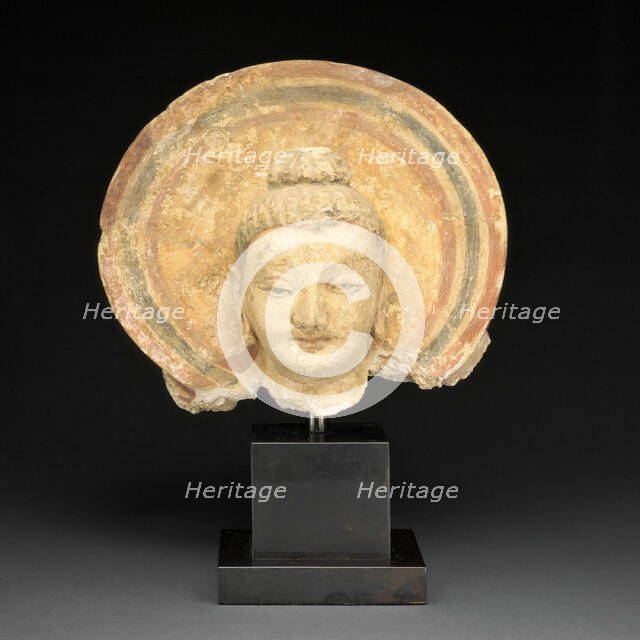 Head of Buddha, 3rd/4th century. Creator: Unknown.