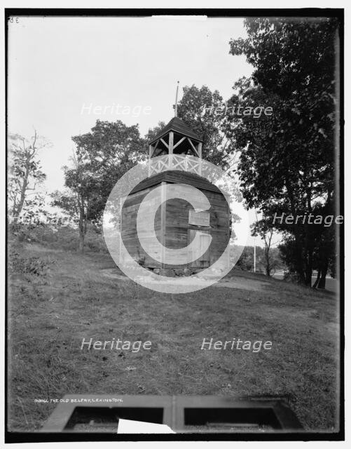 The Old Belfry, Lexington, between 1900 and 1906. Creator: Unknown.