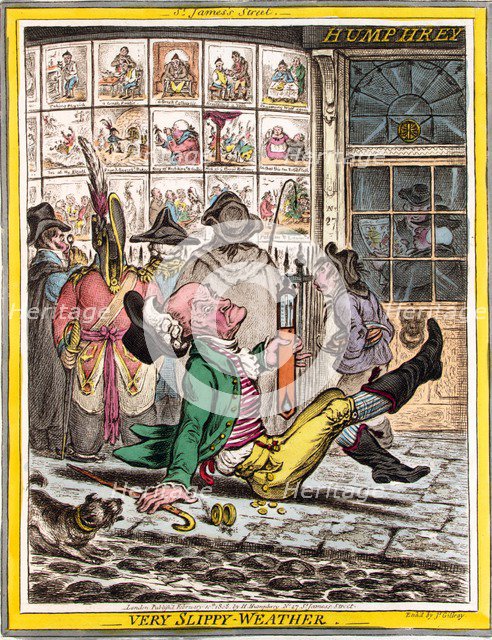 Very Slippy-Weather, 1808.