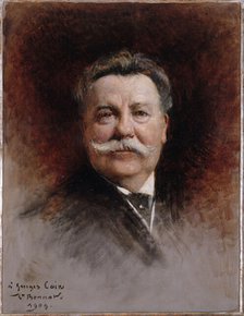 Portrait of Georges Cain (1853-1919), painter and writer, 1909. Creator: Unknown.