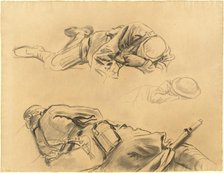 Studies for "Gassed", 1918-1919. Creator: John Singer Sargent.