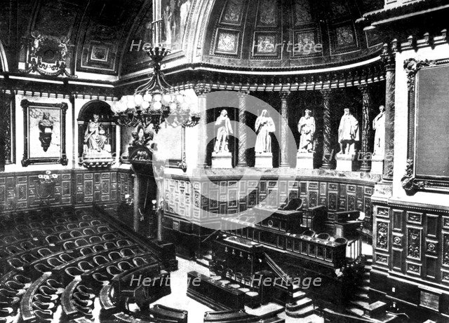 The Chamber of the French Senate, Paris, France, 1926. Artist: Unknown