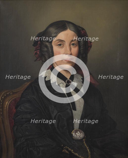 Margaret Seton (1805-1870), born in Scotland, active in Sweden,  married to Baron Colonel Carl Gusta Creator: Karl Stefan Bennet.