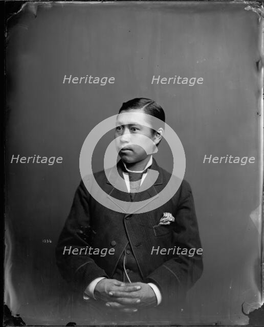Portrait of George Tsaroff, Between 1872-1880. Creator: United States National Museum Photographic Laboratory.