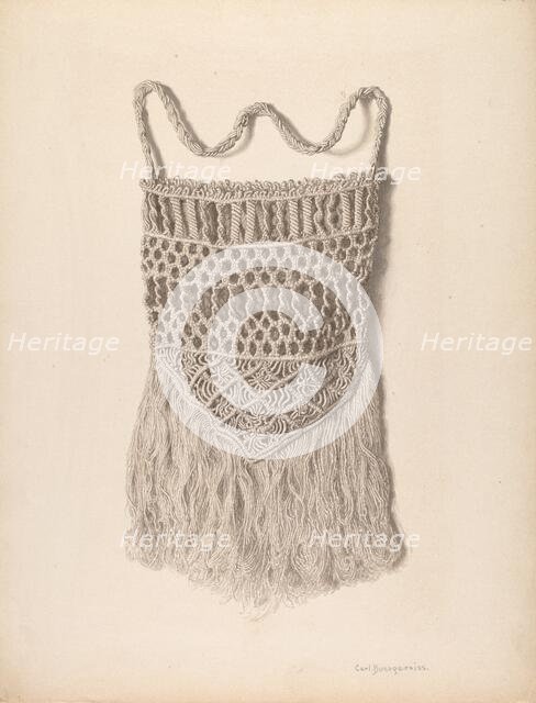 Handbag, 1935/1942. Creator: Carl Buergerniss.