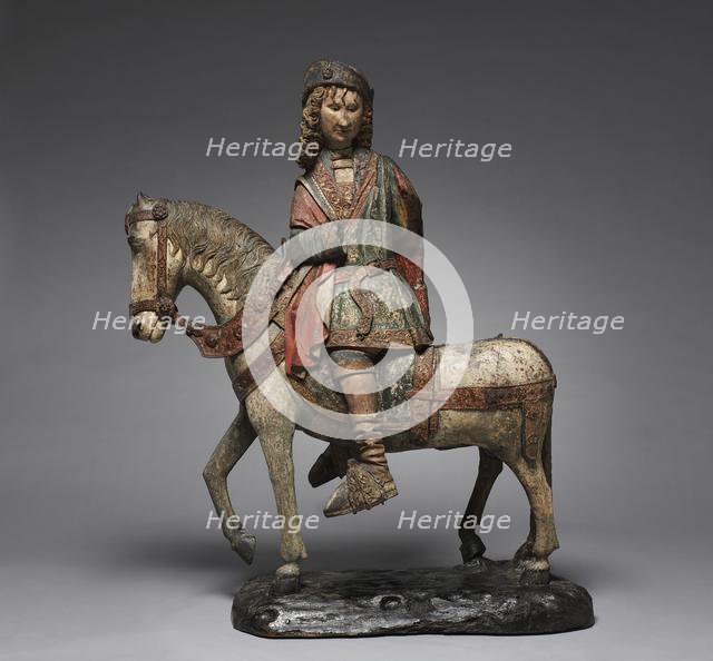 Saint Martin of Tours, c. 1480-1500. Creator: Unknown.