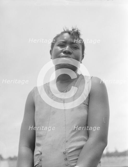 Mississippi Delta Negro, 1936. Creator: Dorothea Lange.