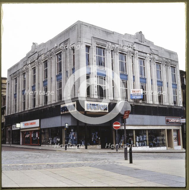 Burton, 22-24 Old Market, Halifax, Calderdale, 1970s-1980s. Creator: Nicholas Anthony John Philpot.