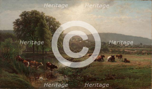 Morning in New England, 1873. Creator: James McDougal Hart (American, 1828-1901).