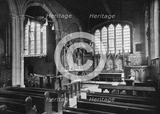 East end of the Chapel of St Peter ad Vincula, Tower of London, 20th century. Artist: Unknown