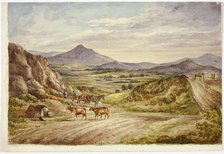 Wicklow Hills, 1843. Creator: Elizabeth Murray.